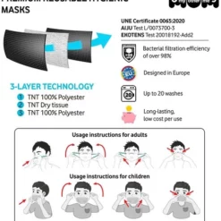 Mascarilla De Super Zings Infantil (2 Unidades) -Tradiciones Ventas mascarilla de super zings infantil 2 unidades 2