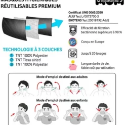 Mascarilla De Super Zings Infantil (2 Unidades) -Tradiciones Ventas mascarilla de super zings infantil 2 unidades 3