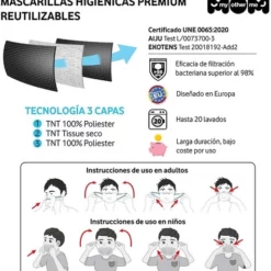 Mascarilla De Super Zings Infantil Azul Y Roja (2 Unidades) -Tradiciones Ventas mascarilla de super zings infantil azul y roja 2 unidades 3