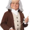 Peluca De Benjamin Franklin Para Niño