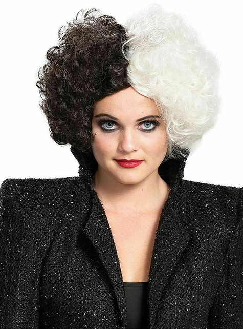 Peluca De Cruella De Vil - Cruella La Película 7 Peluca De Cruella De Vil - Cruella La Película -Tradiciones Ventas peluca de cruella de vil cruella la pelicula