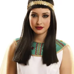 Peluca De Reina Egipcia Para Mujer