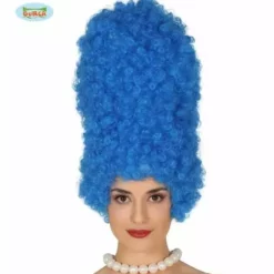 Peluca De Rizos Marge Alta Para Mujer