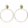 Pendientes De Aro Dorados