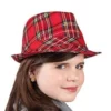 Sombrero Escocés De Cuadros Infantil