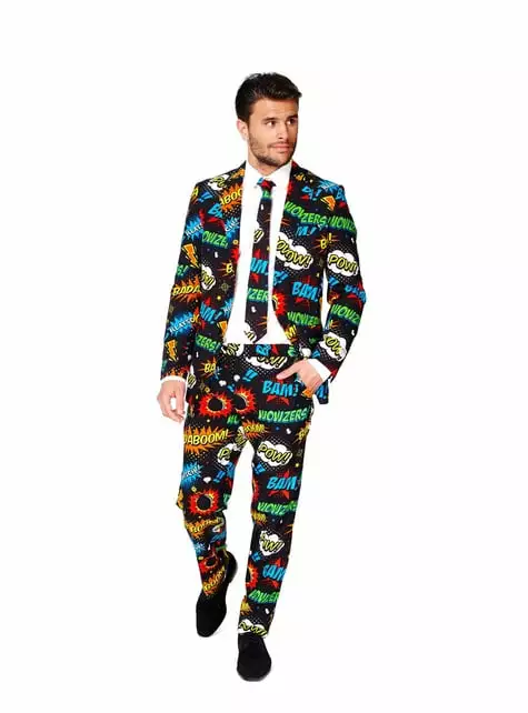 Traje De Comic "Badaboom" - Opposuits 2 Traje De Comic "Badaboom" - Opposuits - Imagen 2