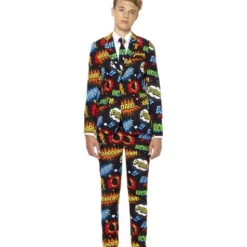 Tradiciones Ventas 44 Traje De Comic "Badaboom" Para Adolescente - Opposuits