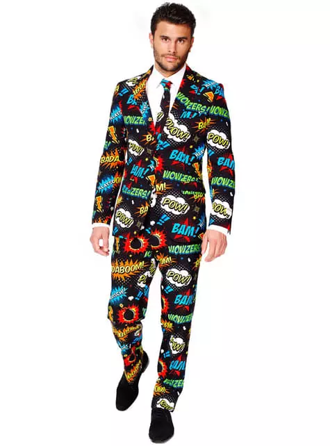 Traje De Comic "Badaboom" - Opposuits 1 Traje De Comic "Badaboom" - Opposuits