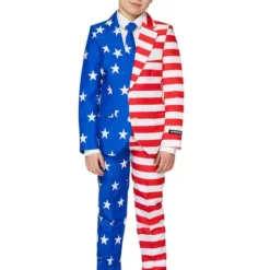 Traje De La Bandera De USA Para Niño - Suitmeister