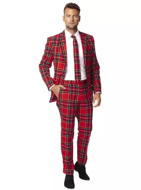 Traje Estampado Escocés "Lumberjack" - Opposuits 2 Traje Estampado Escocés "Lumberjack" - Opposuits - Imagen 2