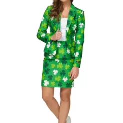 Traje "San Patrick's Day Clovers" Para Mujer - Suitmeister