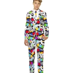 Traje De Carta De Ajuste "Testival" Para Adolescente - Opposuits