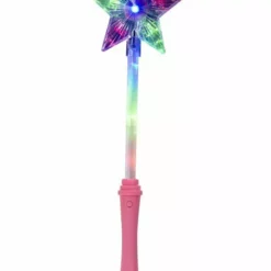 Varita Mágica Con Estrella Rosa