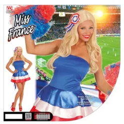 Vestido Animadora De Francia Para Mujer -Tradiciones Ventas vestido animadora de francia para mujer 4